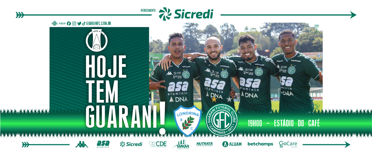 Londrina x Guarani dados e informações