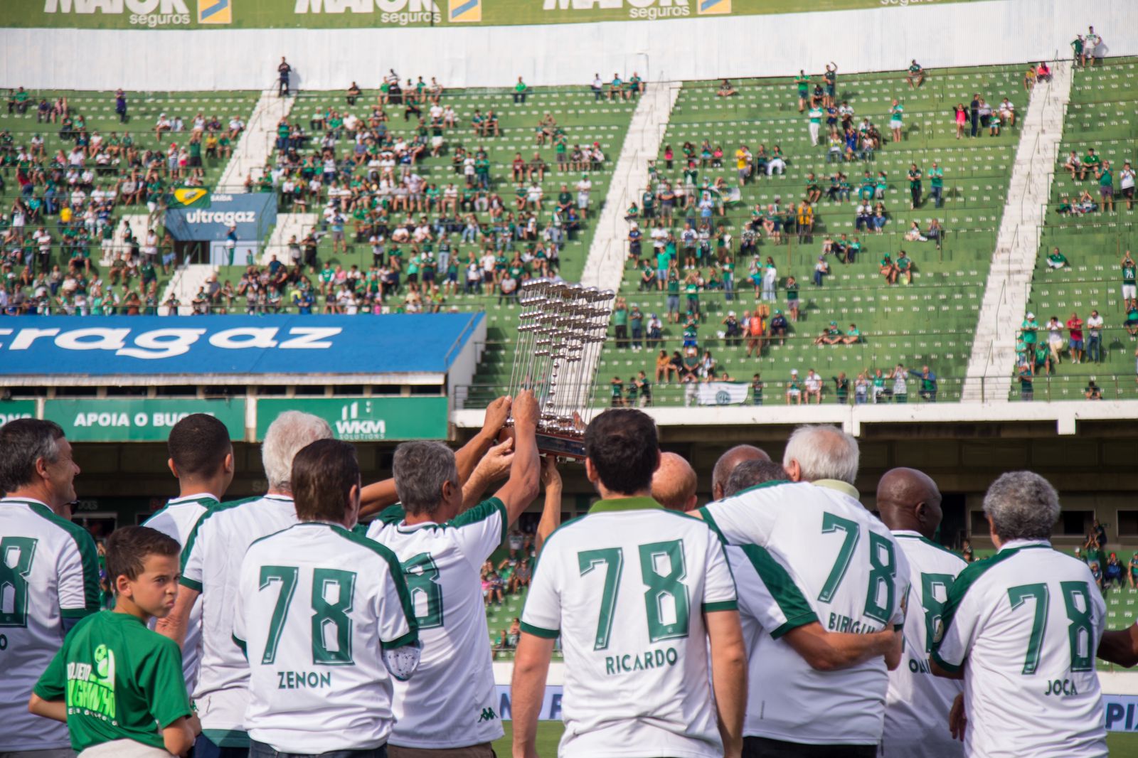 Festa de 34 anos do título do Guarani emociona homenageados