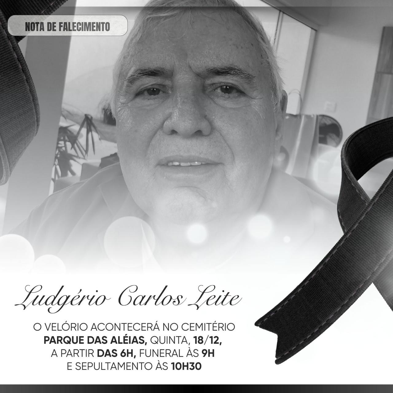 Nota de pesar: Ludgério Carlos Leite 1