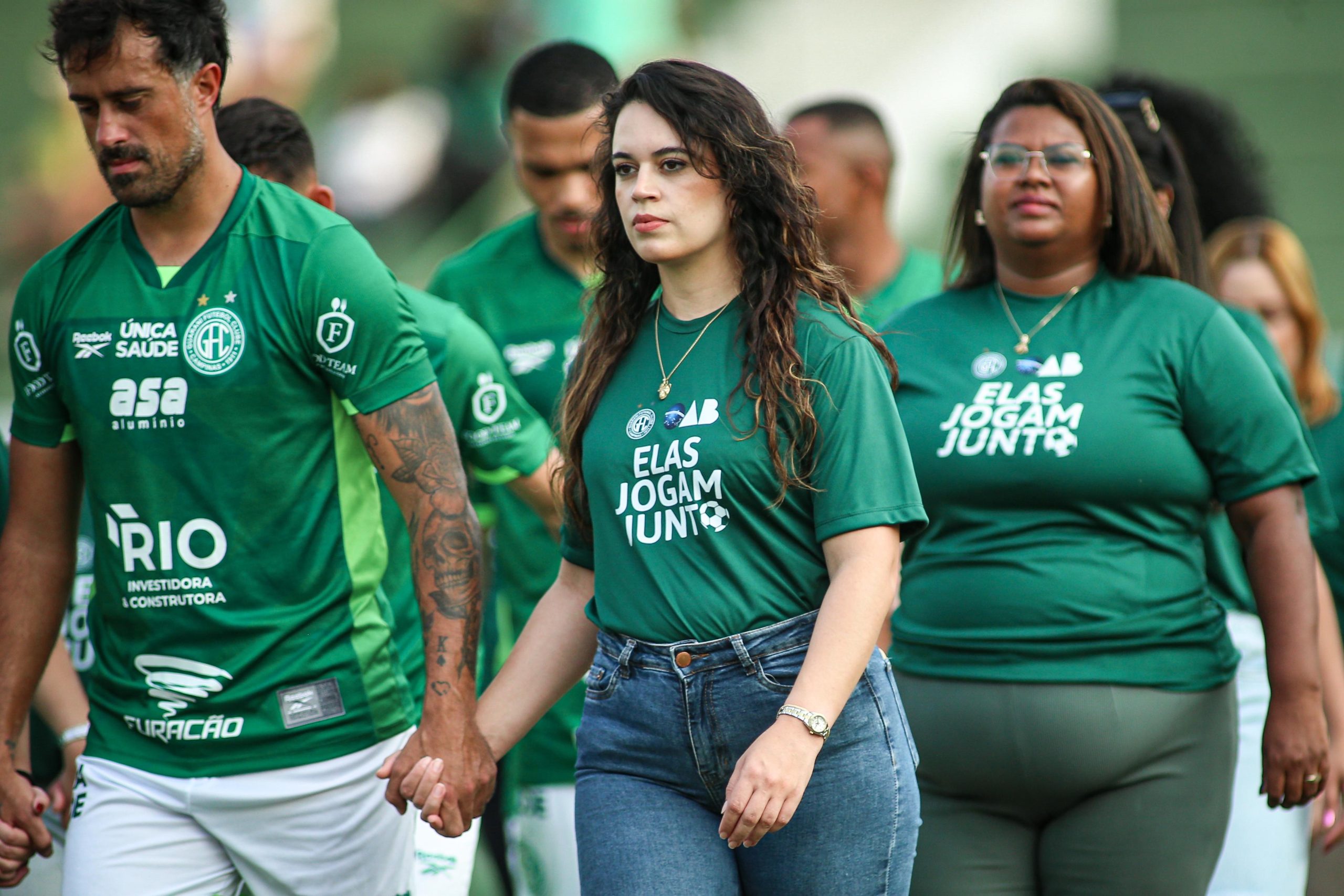Elas Jogam Junto: Guarani apoia a luta pelo fim da violência contra a mulher 7